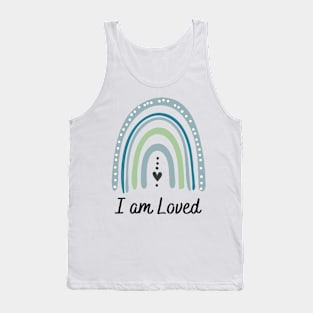 I am loved new mom gift Tank Top